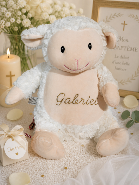 Doudou personnalisé pour un baptême : toutes mes idées cadeaux