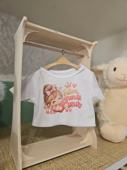 T-shirt à message pour peluche