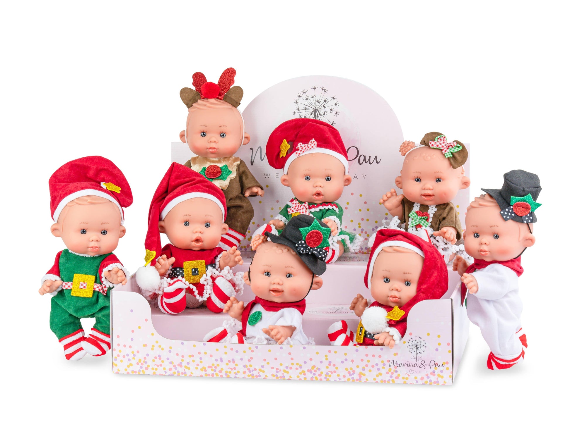 Les p'tites poupée de Noël - La Fée Brodeuse